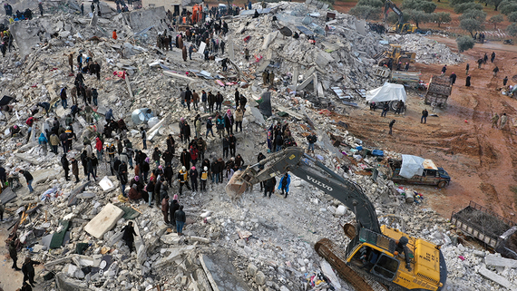 Число погибших в Сирии и Турции в результате землетрясения превысило 1500 человек