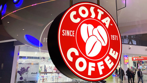 Холдинг "Росинтер" начал переименовывать кофейни Costa Coffee в России