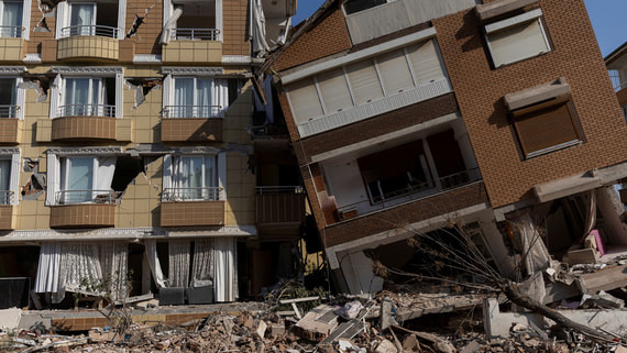 В Турции рассказали о разрушениях в провинции Хатай после нового землетрясения
