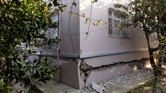 В провинции Измир на западе Турции произошло землетрясение
