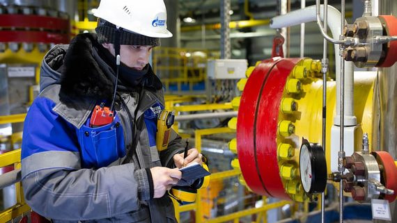 Добыча газа в России в январе упала на 11%