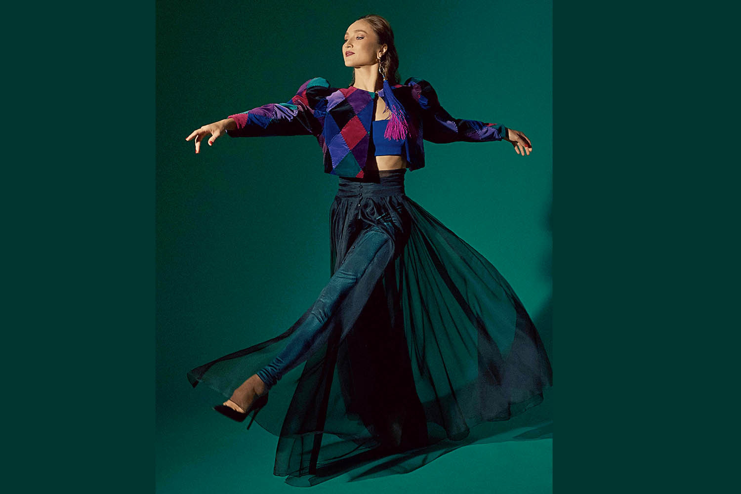 Модель из коллекции Leffers Limited Edition вдохновлена творчеством Ива Сен-Лорана