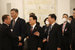 На фото: председатель партии «Единая Россия», заместитель председателя Совета безопасности РФ Дмитрий Медведев с членами китайской делегации.