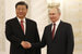 На только  завершившихся переговорах в узком составе был проведен «весьма содержательный и откровенный обмен мнениями о перспективах дальнейшего развития российско-китайских связей и укрепления координации на мировой арене», говорил Владимир Путин. 