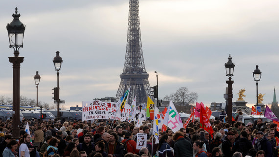 В протестах во Франции приняли участие свыше 1 млн человек