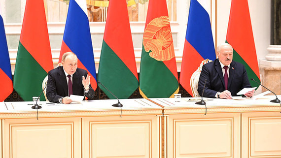 Кремль: Путин и Лукашенко на Высшем госсовете обсудят вопросы безопасности