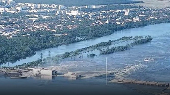 Эрдоган предложил Киеву и Москве вместе расследовать прорыв плотины Каховской ГЭС