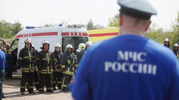 В Москве при пожаре на газопроводе погиб один человек