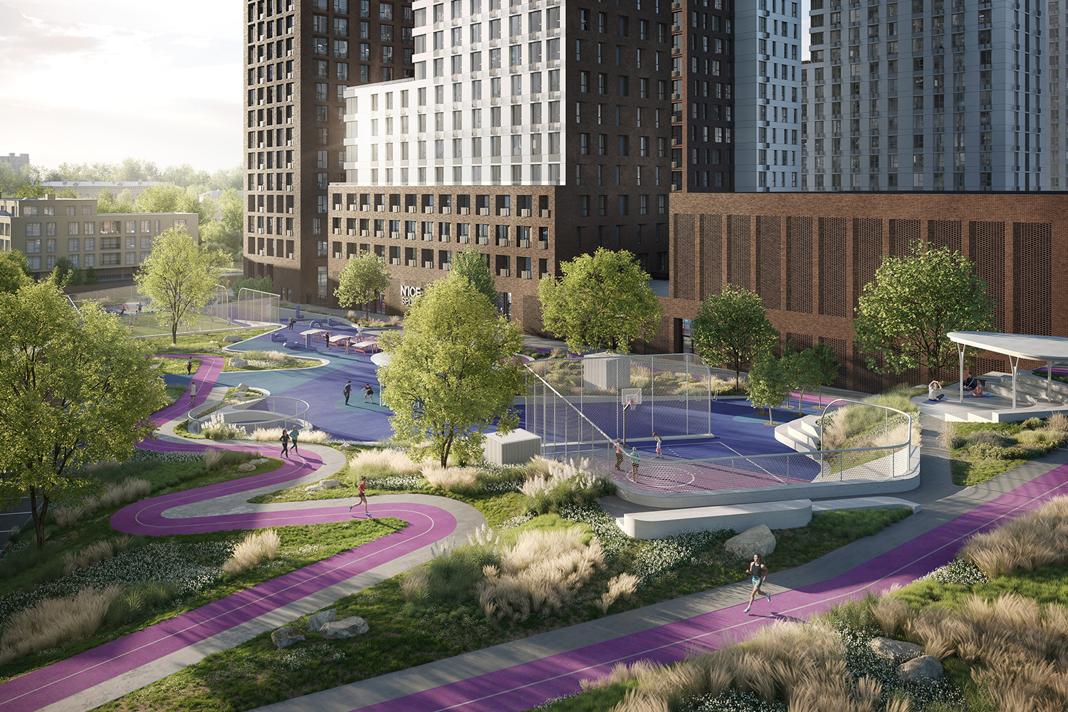 Спортивный кластер войдет в состав комплекса N’ice Loft