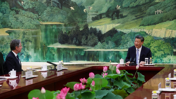 Госсекретарю США удалось встретиться с председателем КНР в Пекине