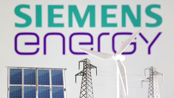 Акции Siemens Energy рухнули на 37% из-за проблем с ветряными турбинами