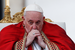 На фото: папа римский Франциск во время мессы