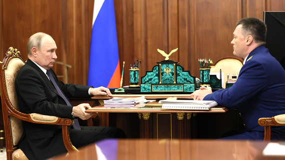 Путин встретился с Генпрокурором Игорем Красновым