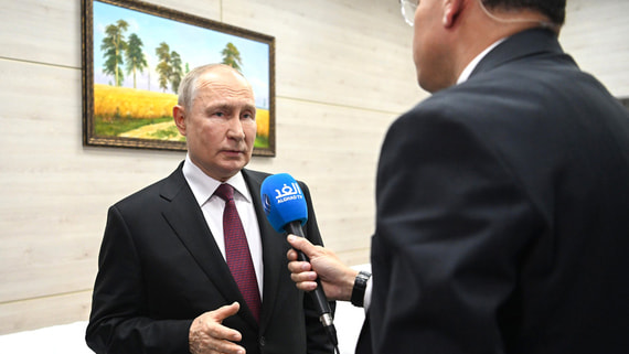 Путин: Россия могла бы внести вклад в урегулирование конфликта на Ближнем Востоке