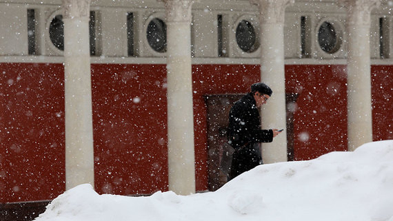 На Москву надвигается рекордный снегопад