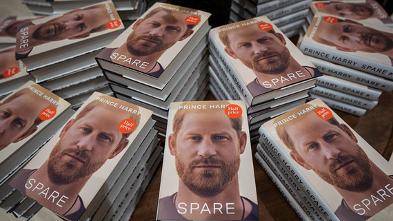 В первый день продаж были раскуплены 1,4 млн копий книги принца Гарри