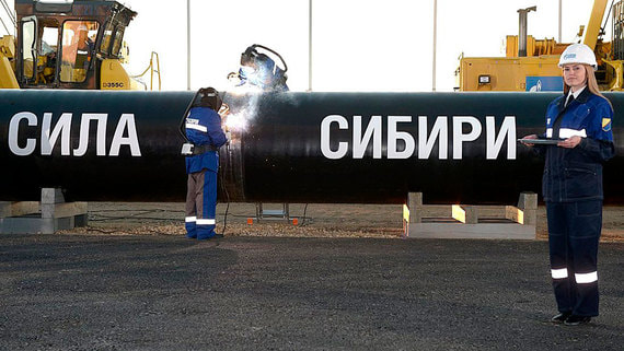 Россия прокачала по «Силе Сибири» в Китай в 2022 году рекордный объем газа