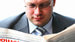 Изображение создано с помощью DALL·E 2, модели генерации изображений OpenAI, по запросу «Российский бизнесмен читает российскую газету «Ведомости»