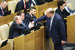 На фото: депутаты Владимир Кононов (слева) и Андрей Колесник