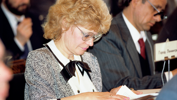 Бэлла Куркова в 1990 г.