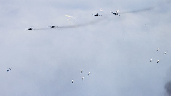 Летчики РФ и Белоруссии отработали на учениях удары по ПВО и командным пунктам