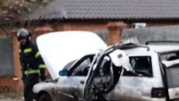 Рогов: в Бердянске у школы взорвался автомобиль местной предпринимательницы