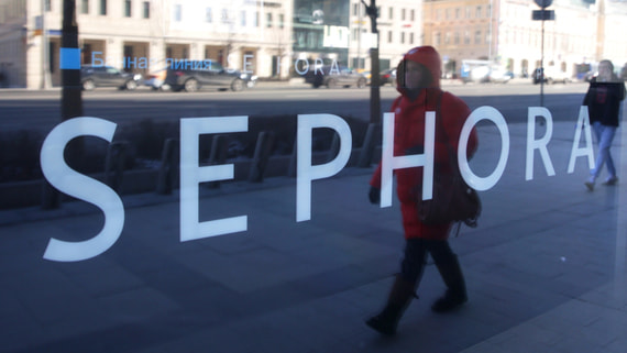 LVMH оценила убытки от продажи Sephora в России в 210 млн евро