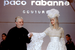 Одежду Пако Рабана носили знаменитости, она появлялась на телевидении и в кино. Дизайнер создал несколько пластиковых платьев для оригинального фильма «Казино «Рояль», для картины «Двое на дороге», а также культовые костюмы Джейн Фонды в «Барбарелле».