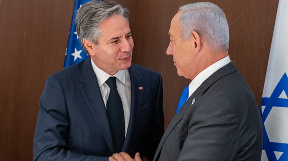 Блинкен призвал Нетаньяху к деэскалации конфликта на Западном берегу
