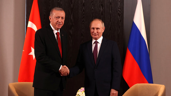 В Кремле заявили о продолжении подготовки к встрече Путина и Эрдогана