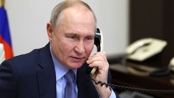 Владимир Путин провел телефонные переговоры с Си Цзиньпином