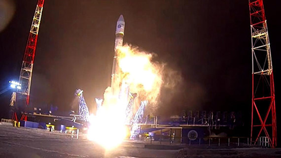 Минобороны сообщило о запуске ракеты «Союз-2.1в» с военным спутником