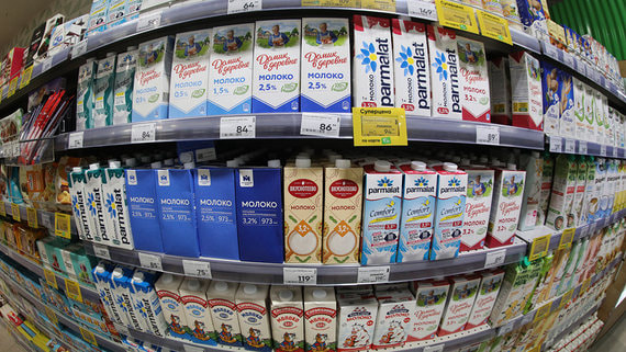 Потребление молочной продукции в РФ поставило почти 30-летний рекорд