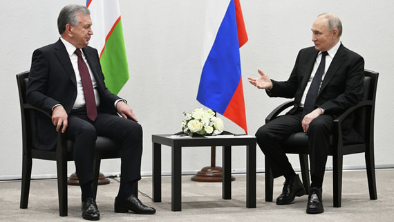 Путин заявил об интенсивном развитии экономических связей с Узбекистаном