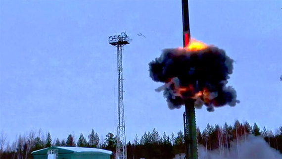 Минобороны показало кадры пуска ракеты комплекса «Ярс» с космодрома Плесецк
