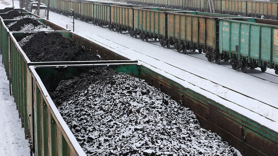 Россия снизила экспорт угля на 8% в январе