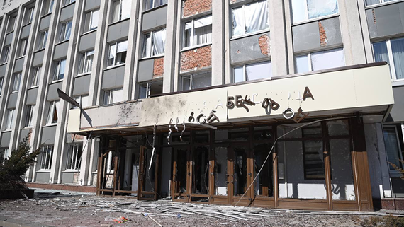 Гладков сообщил об ударе дрона по зданию администрации Белгорода