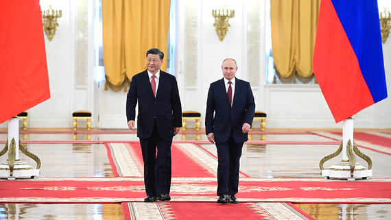 Reuters: Путин посетит Китай и встретится с Си Цзиньпинем в мае