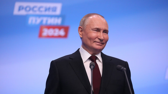 За рубежом Путин набрал 72,3% голосов избирателей