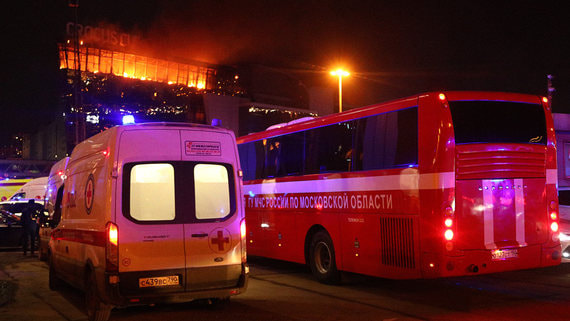МЧС открыло «горячую линию» в связи с терактом в «Крокус сити холле»