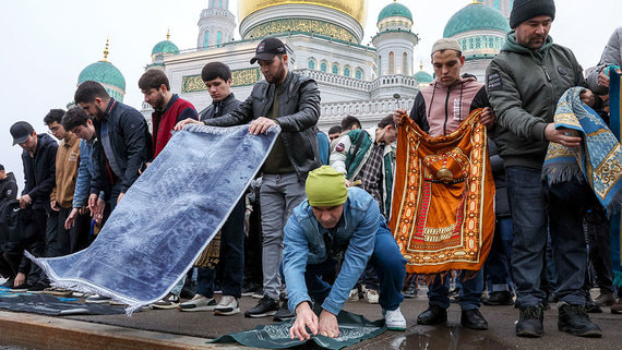 Как прошло празднование Ураза-байрама в Москве