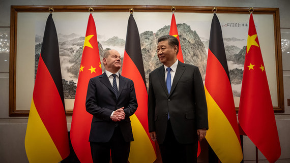 Лидеры Китая и Германии вспомнили о плюсах сотрудничества