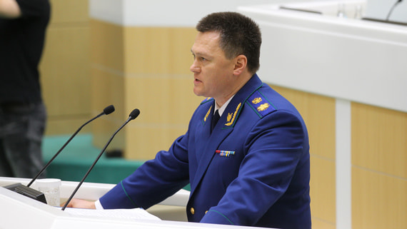 Совет Федерации рассмотрит доклад генпрокурора Краснова 24 апреля