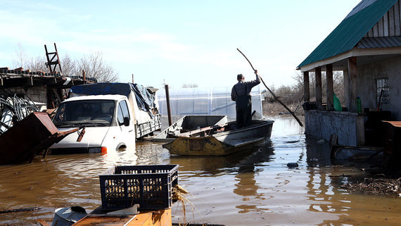 В Оренбургской области сохраняется сложная ситуация из-за паводков
