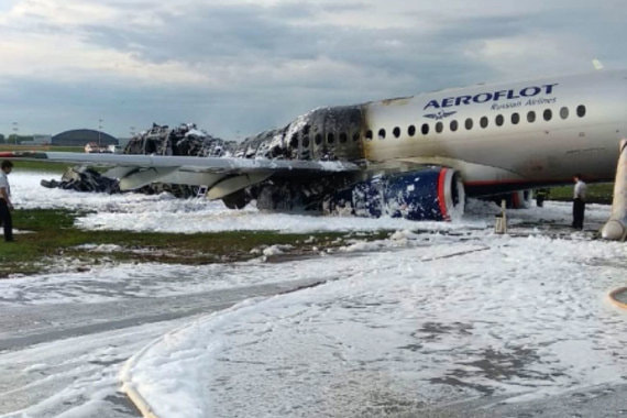 МАК завершил составление отчета по катастрофе Superjet 100 в 2019 году