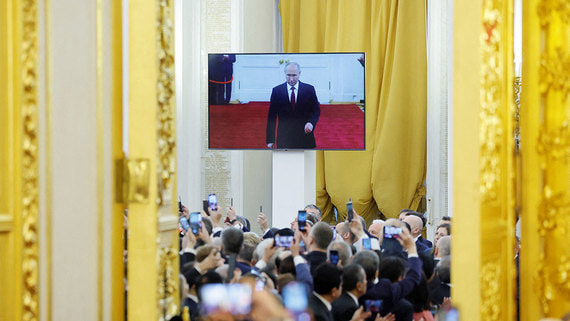 Инаугурацию Путина посмотрели более 70% телезрителей крупных городов