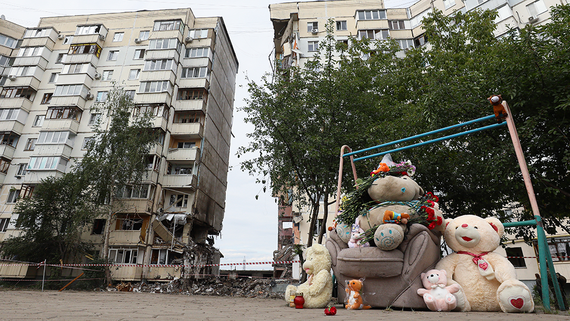 Гладков: дом в Белгороде с обрушившимся от удара ВСУ подъездом восстановят