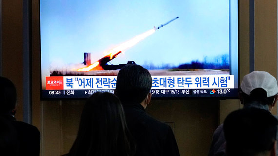 Северная Корея запустила ракеты в сторону Японского моря