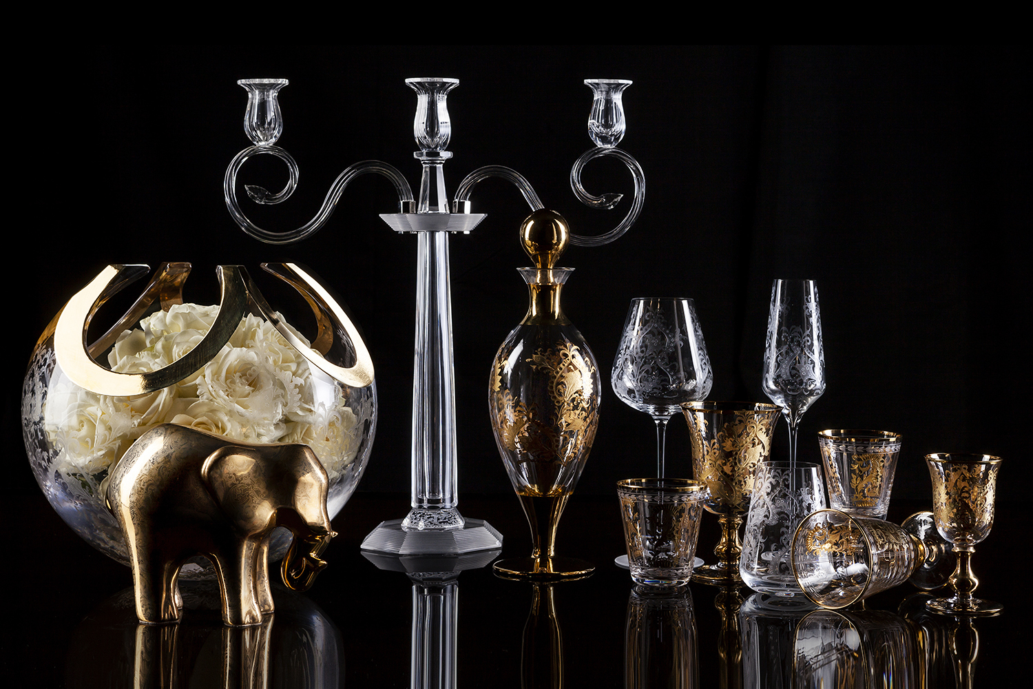 Изделия из хрусталя от Stefano Ricci Home