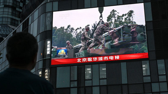 Китай начал крупные военные учения вокруг Тайваня